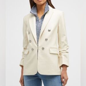 Veronica Beard Beacon Dickey Jacket - White Size 0 (XS)